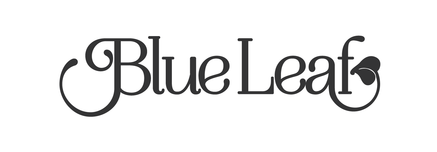 BLUE LEAF LOGO RECTANGLE
