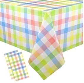 Plastic tablecloths